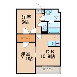 グランシティの物件間取画像